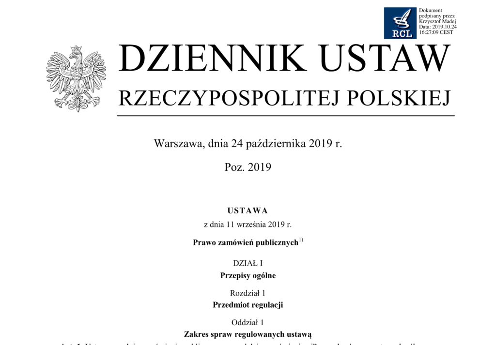 Nowe Pzp